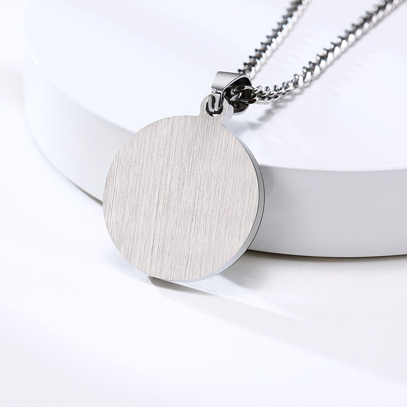 Allah - Silver Men, Women Necklace Pendant with Chain — image 5
