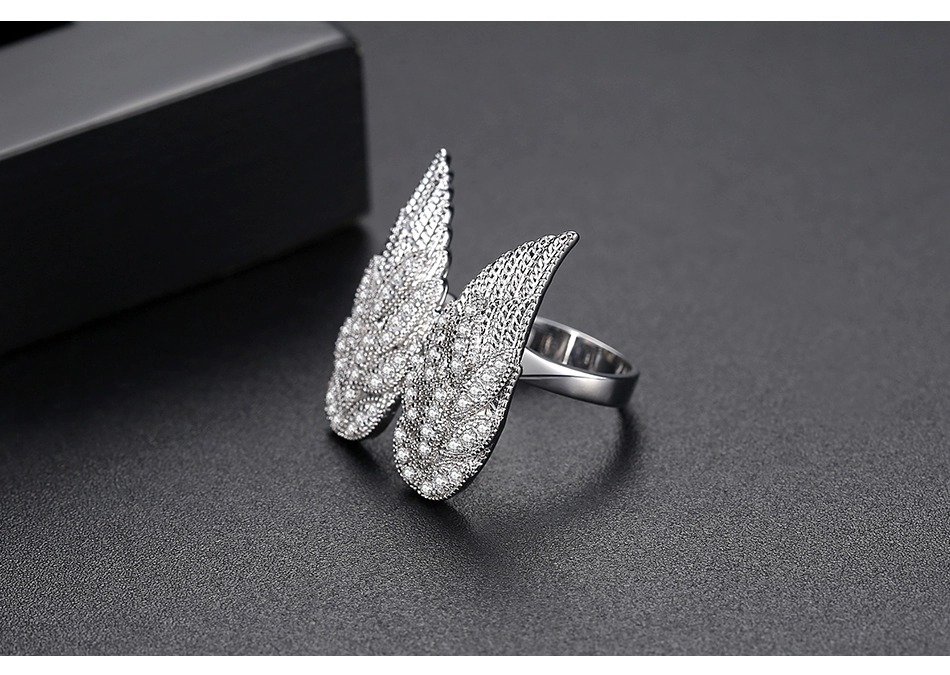 Angel Wings - Adjustable Female Ring — image 4