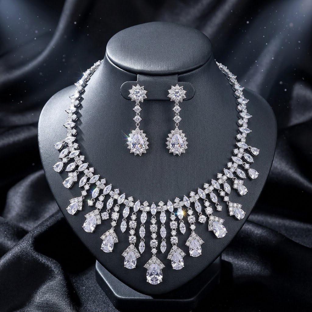Luxury Bridal Jewellery Set for Women | WS312 | Wearables Pakistan