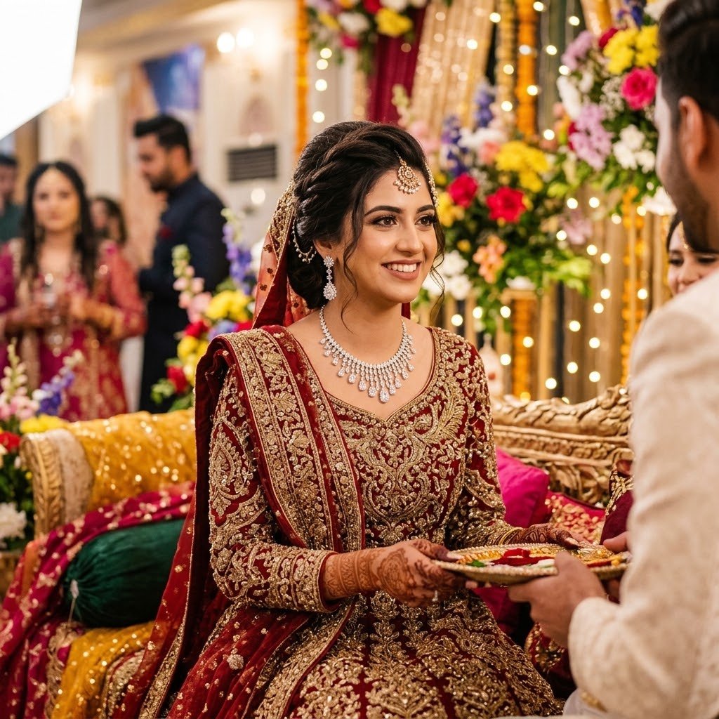 Luxury Bridal Jewellery Set for Women | WS312 | Wearables Pakistan