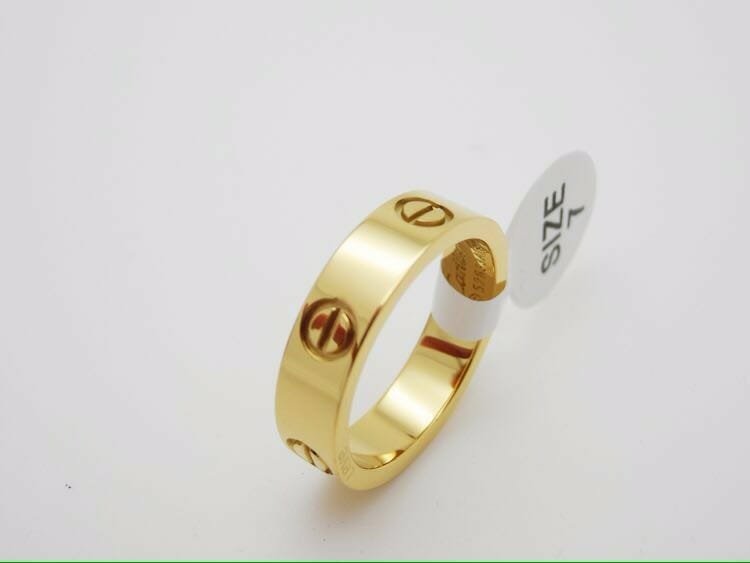 C Brand Luxury Men and Women Ring - Gold — image 10