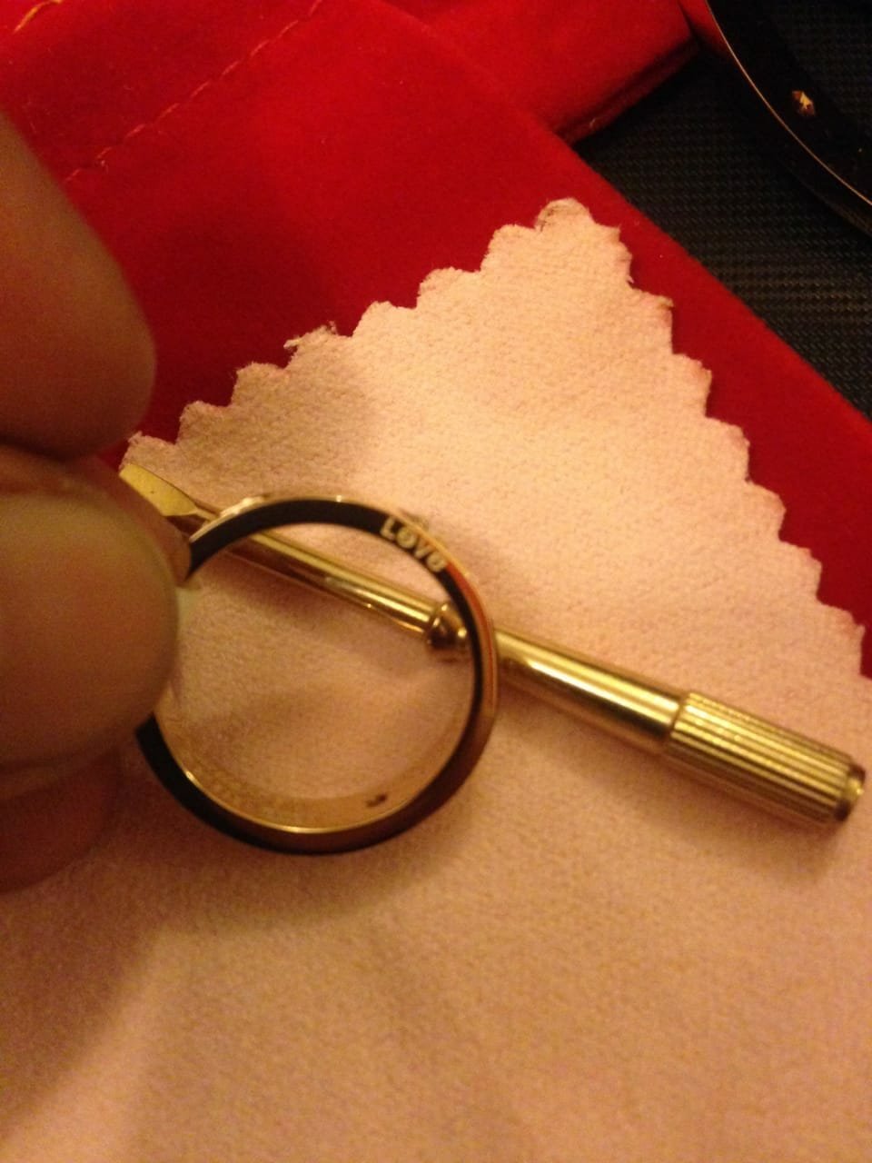 C Brand Luxury Men and Women Ring - Gold — image 9