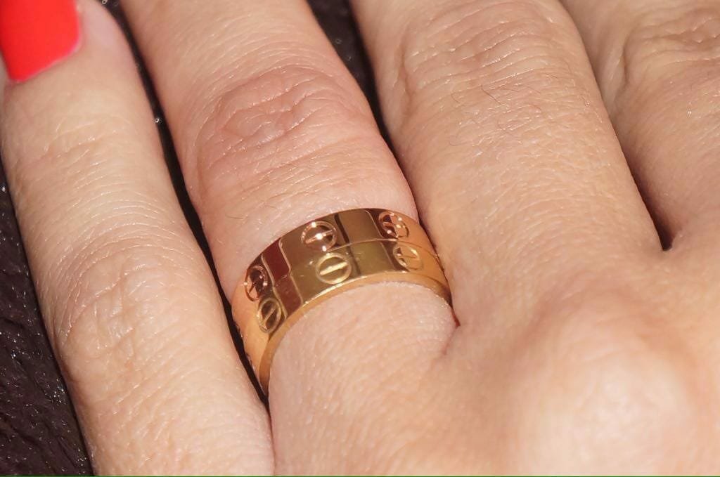 C Brand Luxury Men and Women Ring - Rose Gold — image 8
