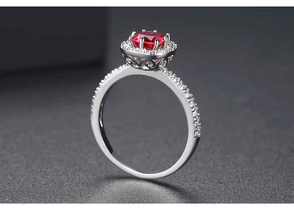 Color of Joy - Ruby Red Women Ring