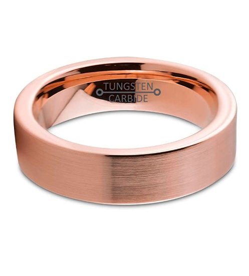 Coral Ore -Tungsten Carbide Ring