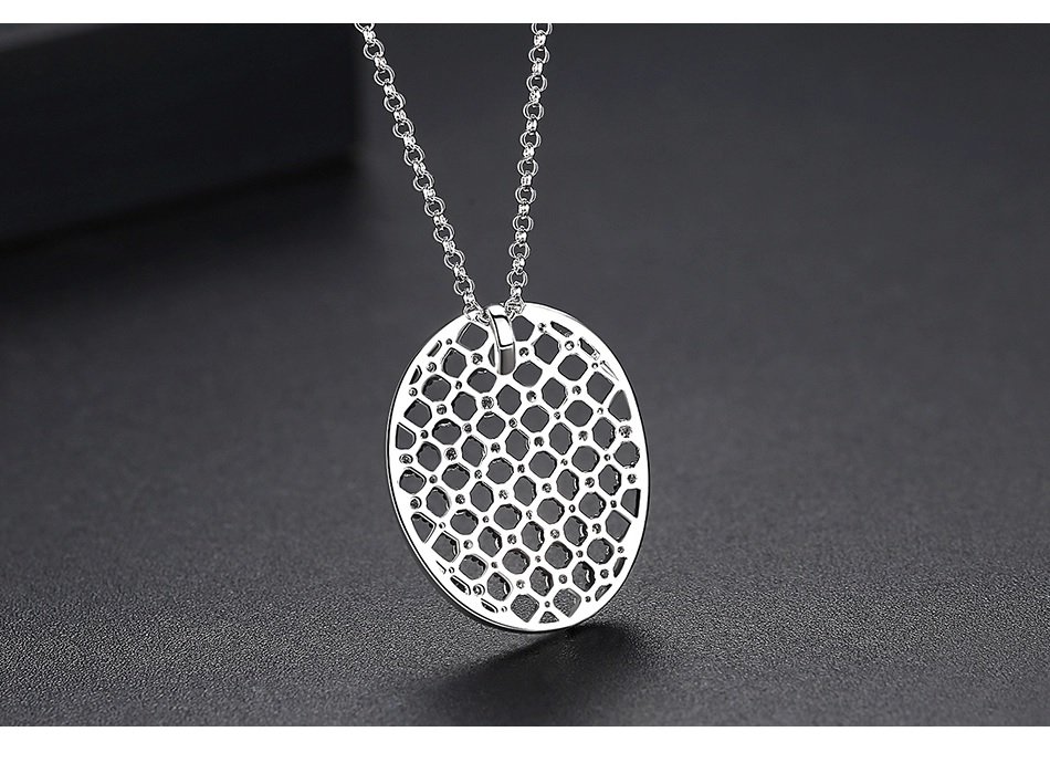 Cross stitch Lace- Pendant for Women