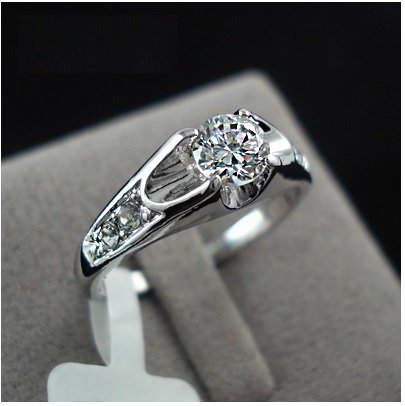 Crowned - CZ Diamond Women Ring