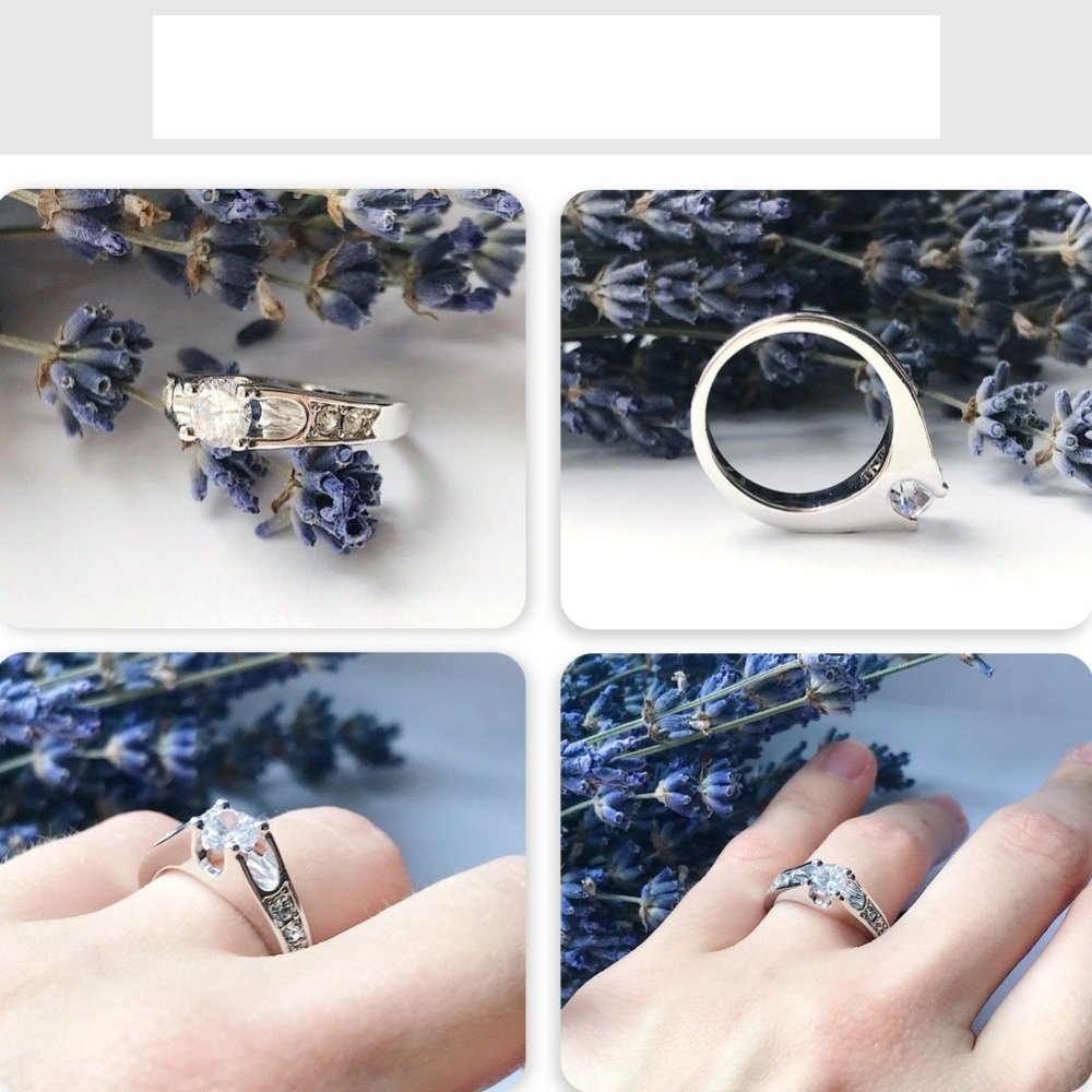 Crowned - CZ Diamond Women Ring — image 6
