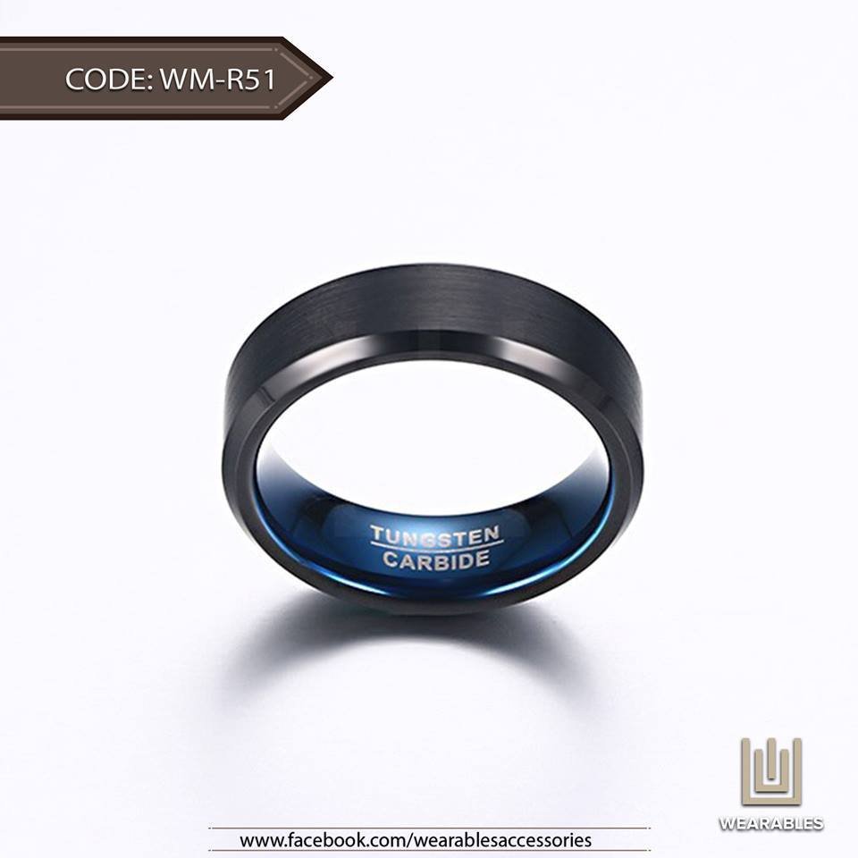 WM-R51 - 6mm Tungsten Carbide Ring