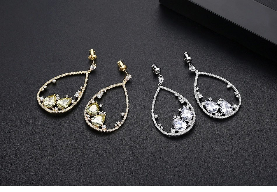 Drop in Drop Gold-Women Earrings