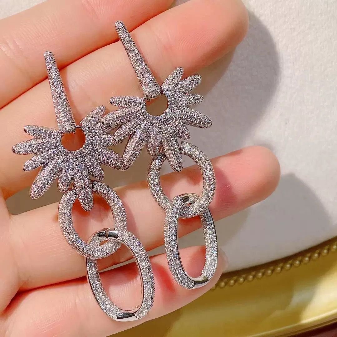 E5290 - White Earrings for Women — image 3