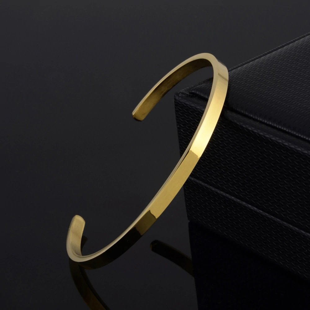 Essentials - 3mm Stainless Steel Men Women Bracelet