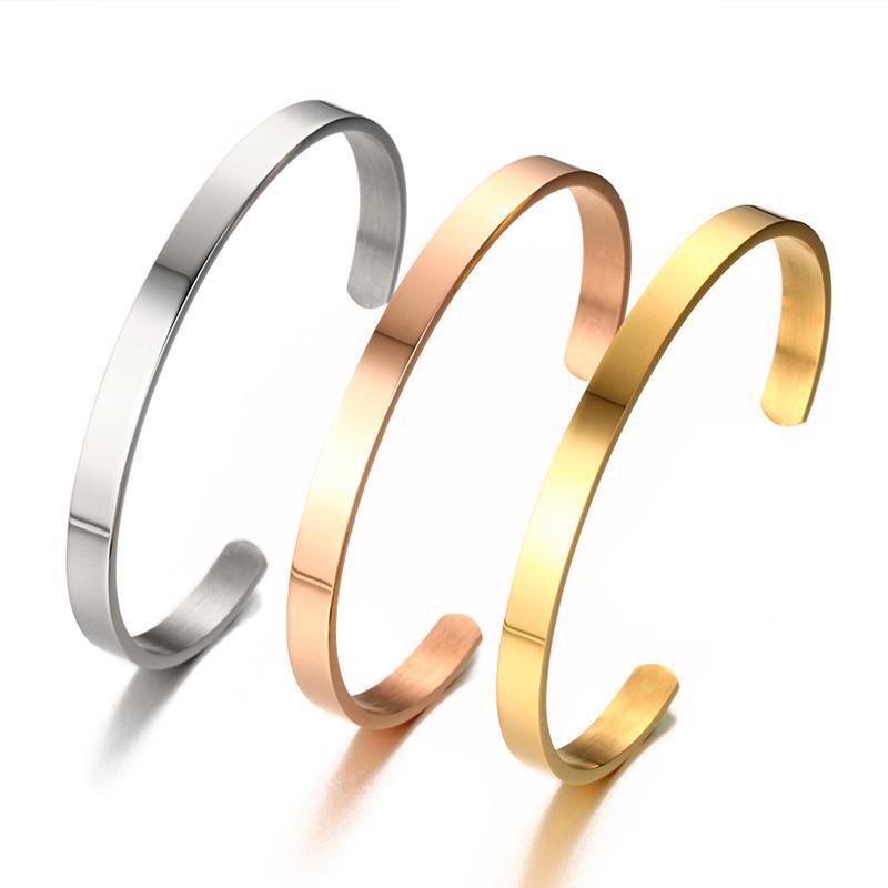 Essentials - 5mm Stainless Steel Men Women Bracelet — image 3
