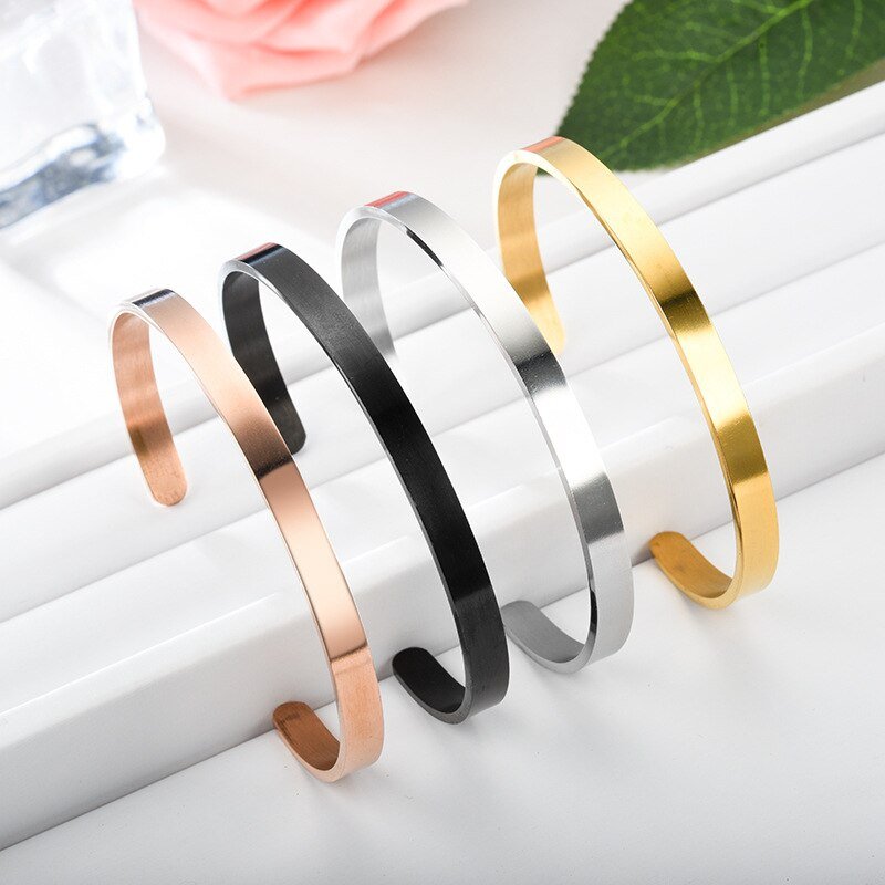 Essentials - 5mm Stainless Steel Men Women Bracelet — image 5