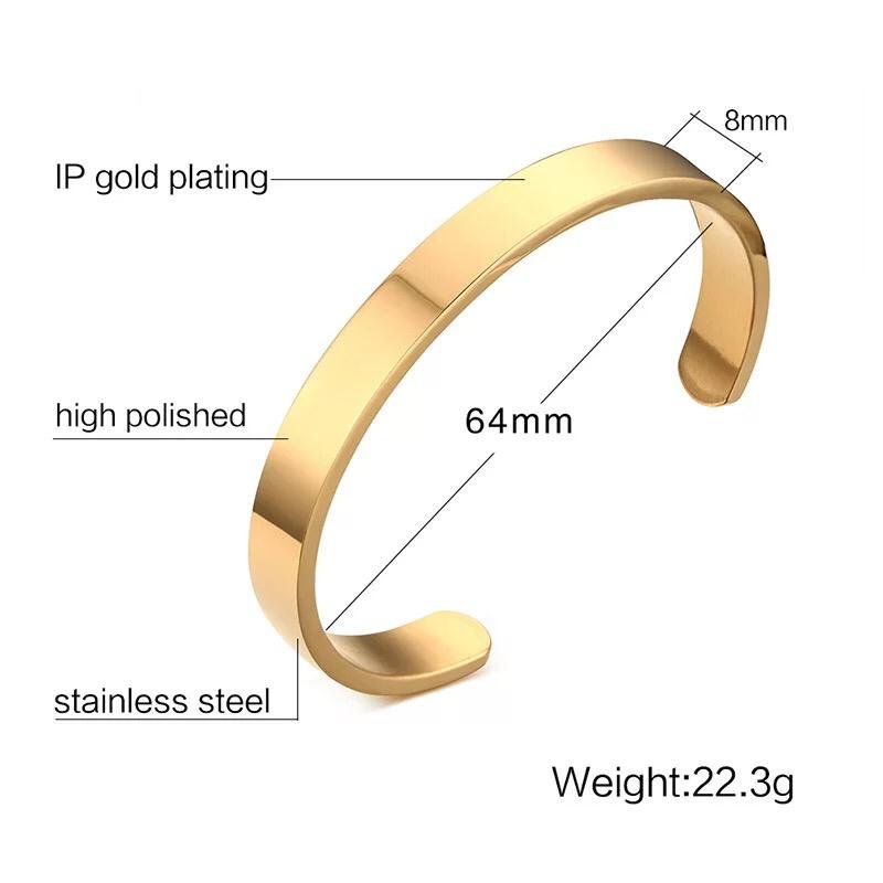 Essentials - Stainless Steel Men Bracelet Gold — image 10
