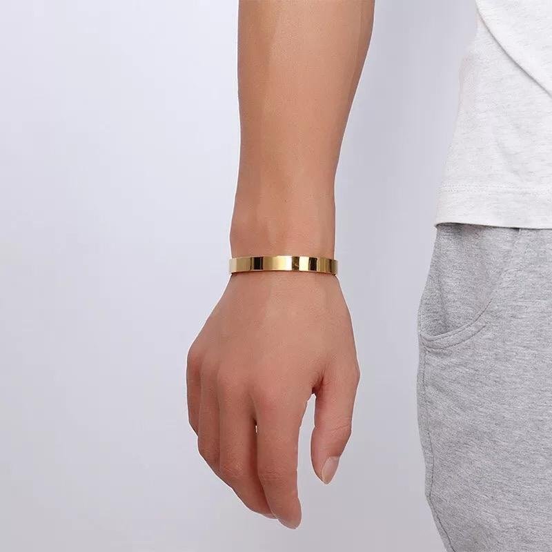 Essentials - Stainless Steel Men Bracelet Gold — image 12