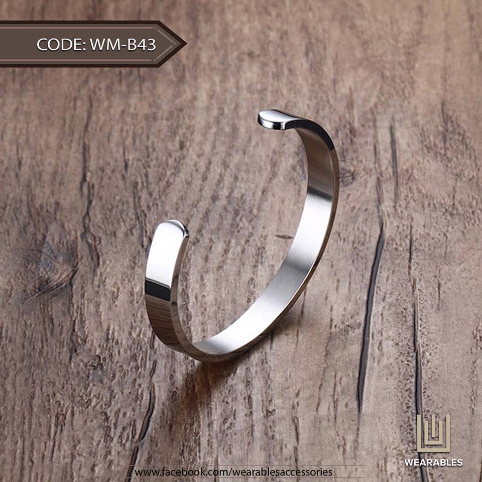 Essentials - Stainless Steel Men Bracelet (Black) — image 5