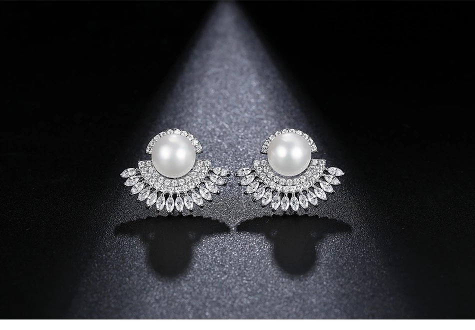 Fanfare - Pearl Stud Earrings for Women — image 6