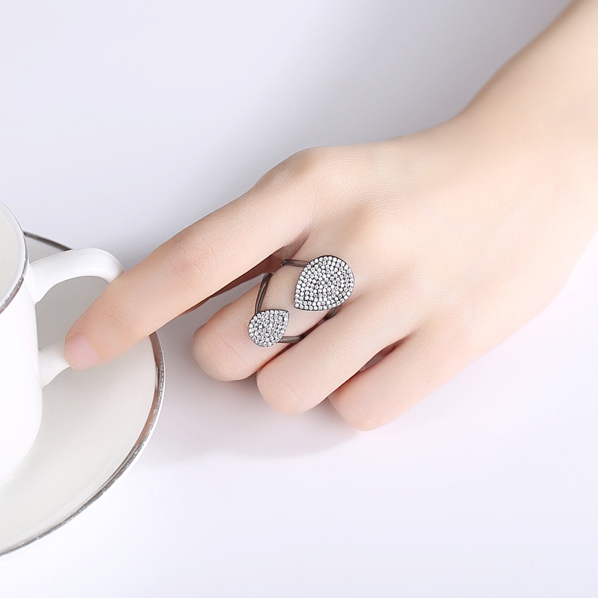 Finite Two - Adjustable Women Ring — image 4