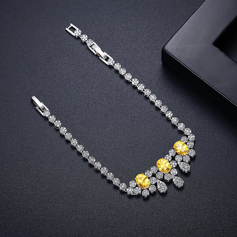 Living Stone - Cubic Zirconia Women Bracelet