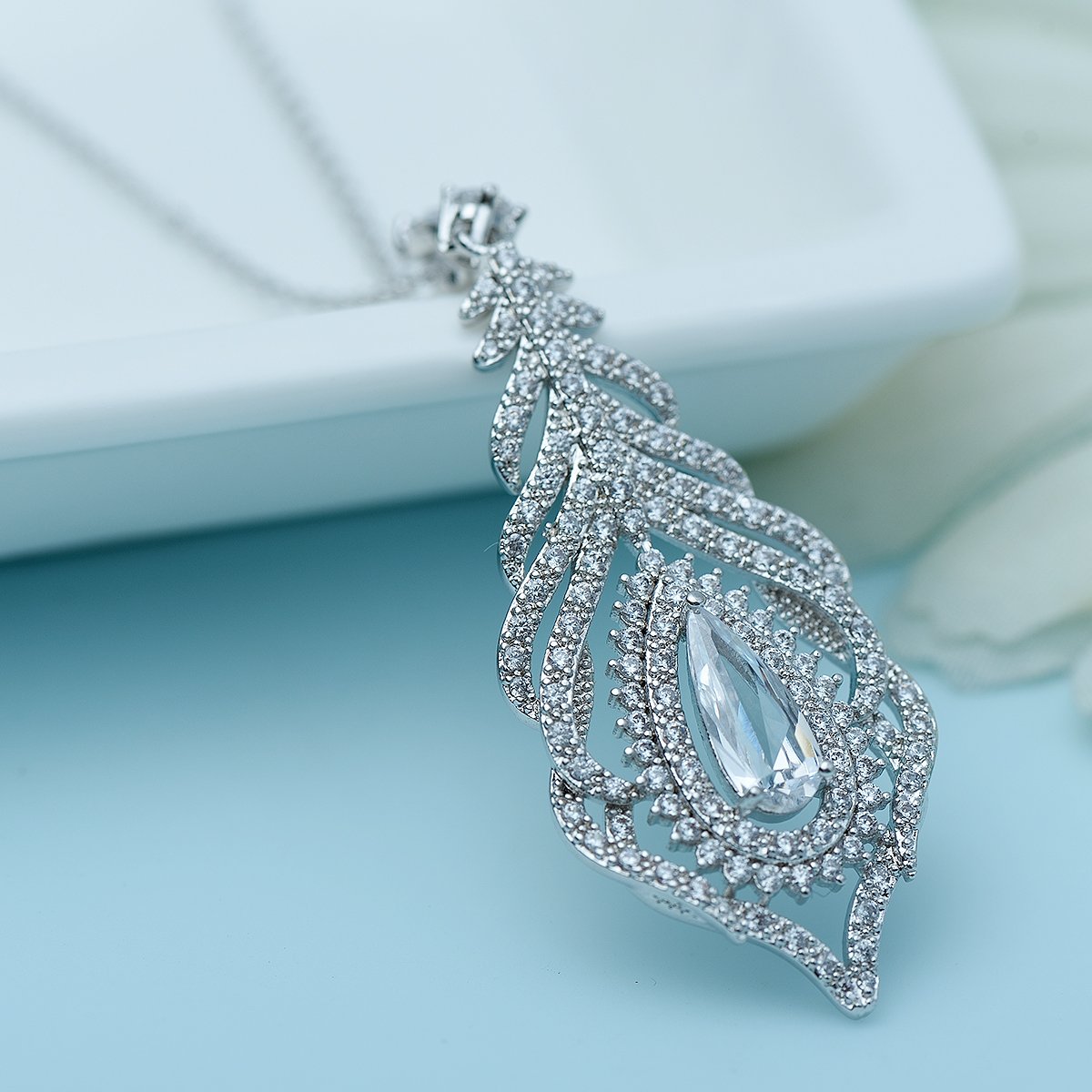 Palm Leaf - Necklace/Pendant for Women — image 4