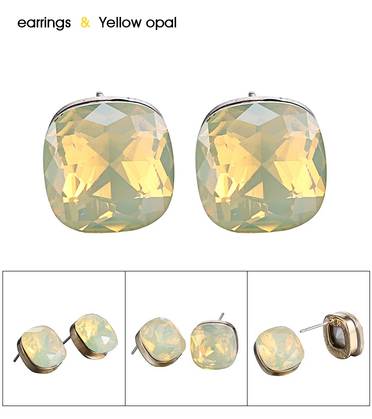Pop Tint – Fashion Earrings Set - Yellow — image 4