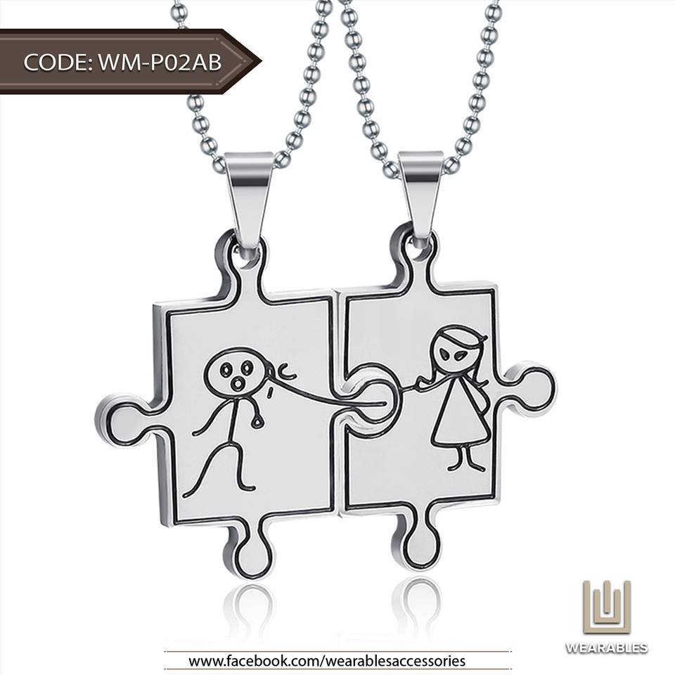 Puzzled - Double Necklace
