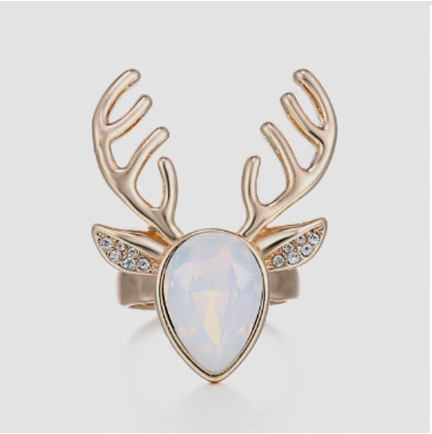 Reindeer – Stylish Deer Shaped Women Ring — image 4