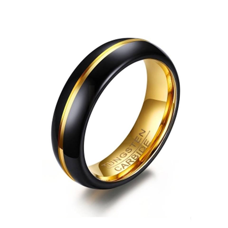 River of Gold - Tungsten Ring