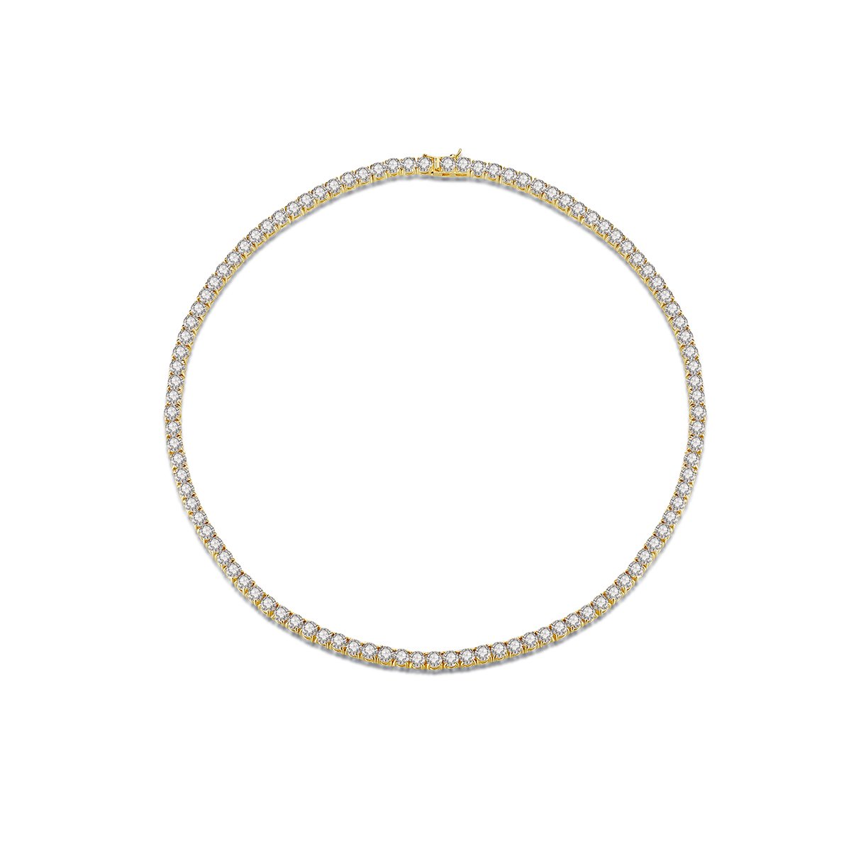 Rock Art- 4mm Gold Luxury Women Necklace — image 7