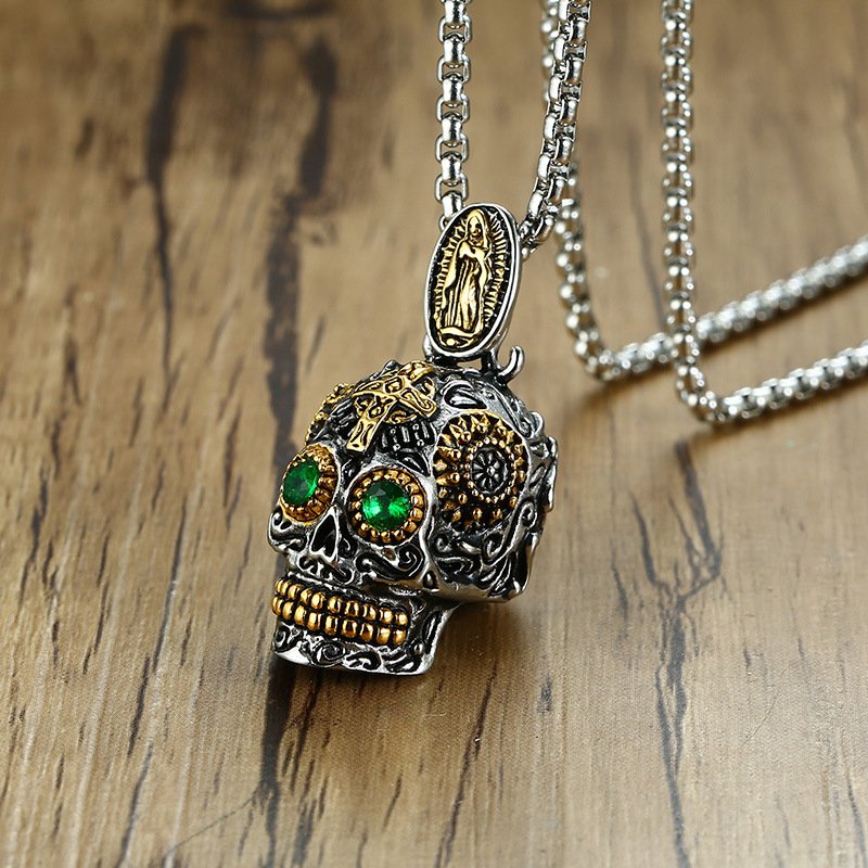 WM-P69 Men, Women Necklace Pendant with Chain — image 6
