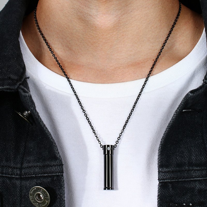 Secret Chamber - Men, Women Necklace Pendant with Chain — image 3