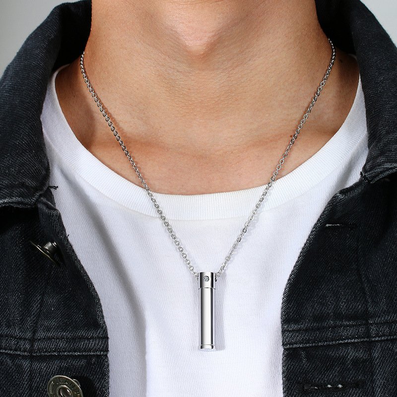 Secret Chamber - Men, Women Necklace Pendant with Chain — image 3
