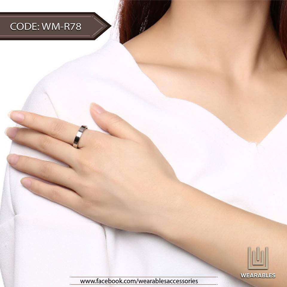 Sleek Icon Gold - Stainless Steel Men Women Ring