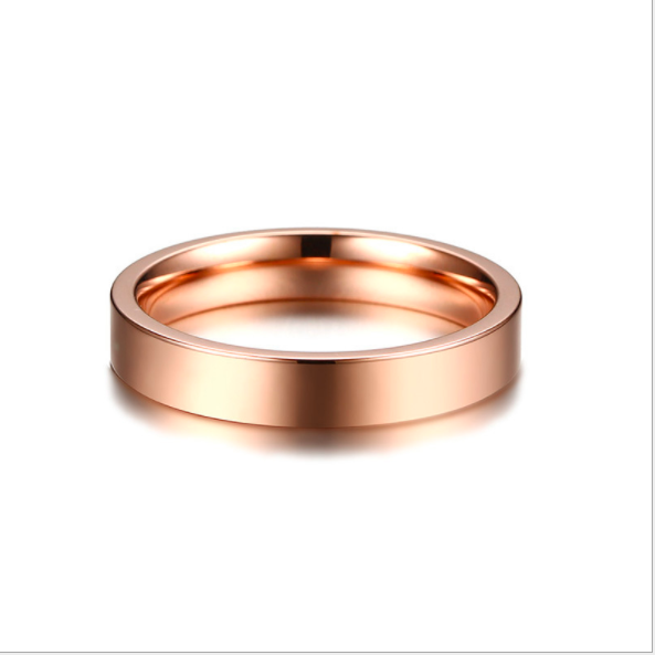 Sleek Icon Gold - Stainless Steel Men Women Ring — image 8