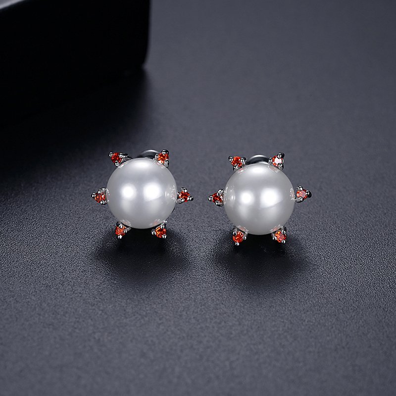 Snow Caps -Women Earrings