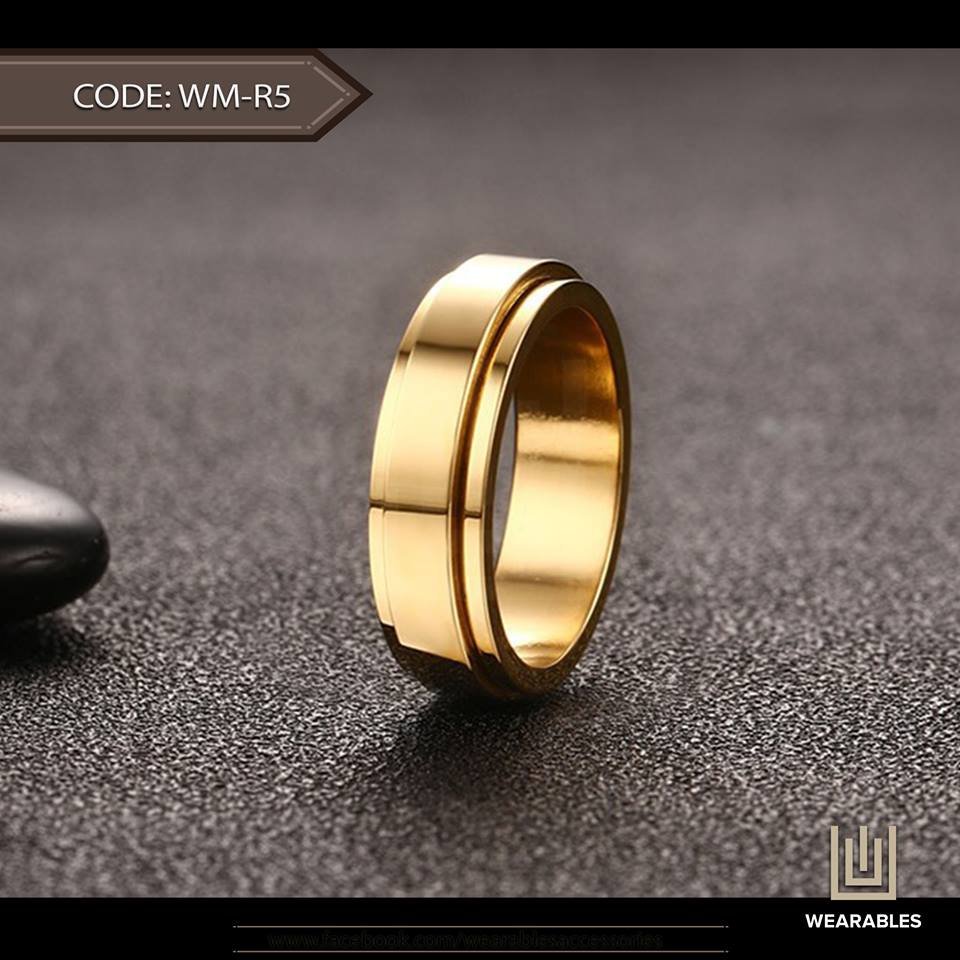 Spinner Sun –Stainless Steel Ring — image 3