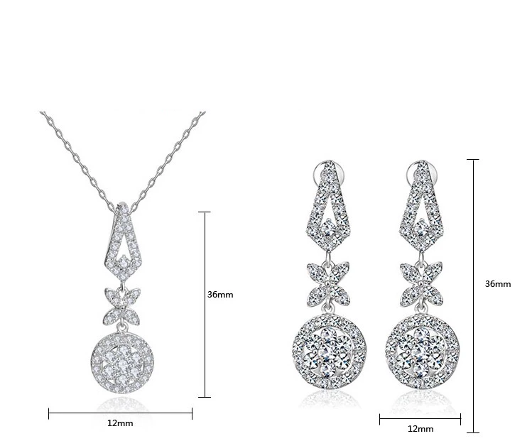 Three Cheers - Pendant and Earring Set Women