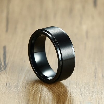 Top Spin – Stainless Steel Spinner Ring — image 6