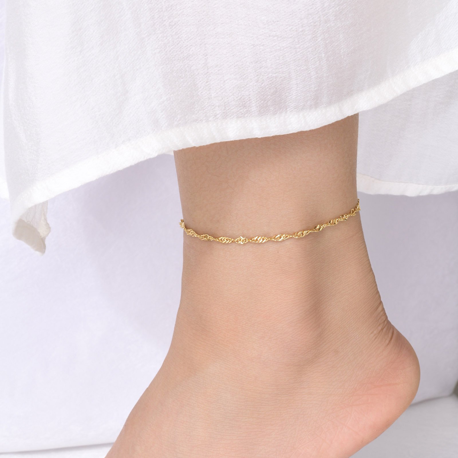 WA28 - Golden - Anklet for Women