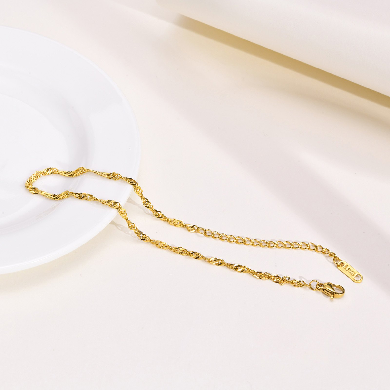 WA28 - Golden - Anklet for Women — image 3