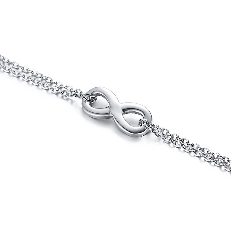 WA33 - Silver - Anklet for Women — image 4