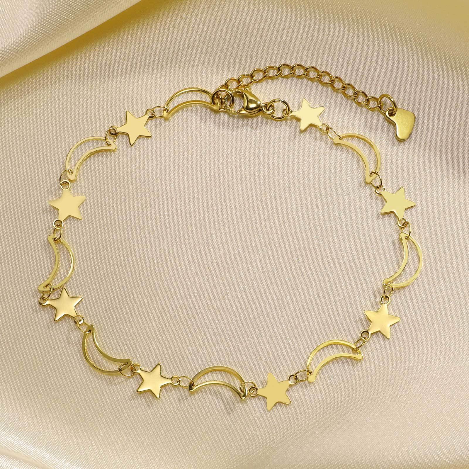 WA40 - Golden - Anklet for Women