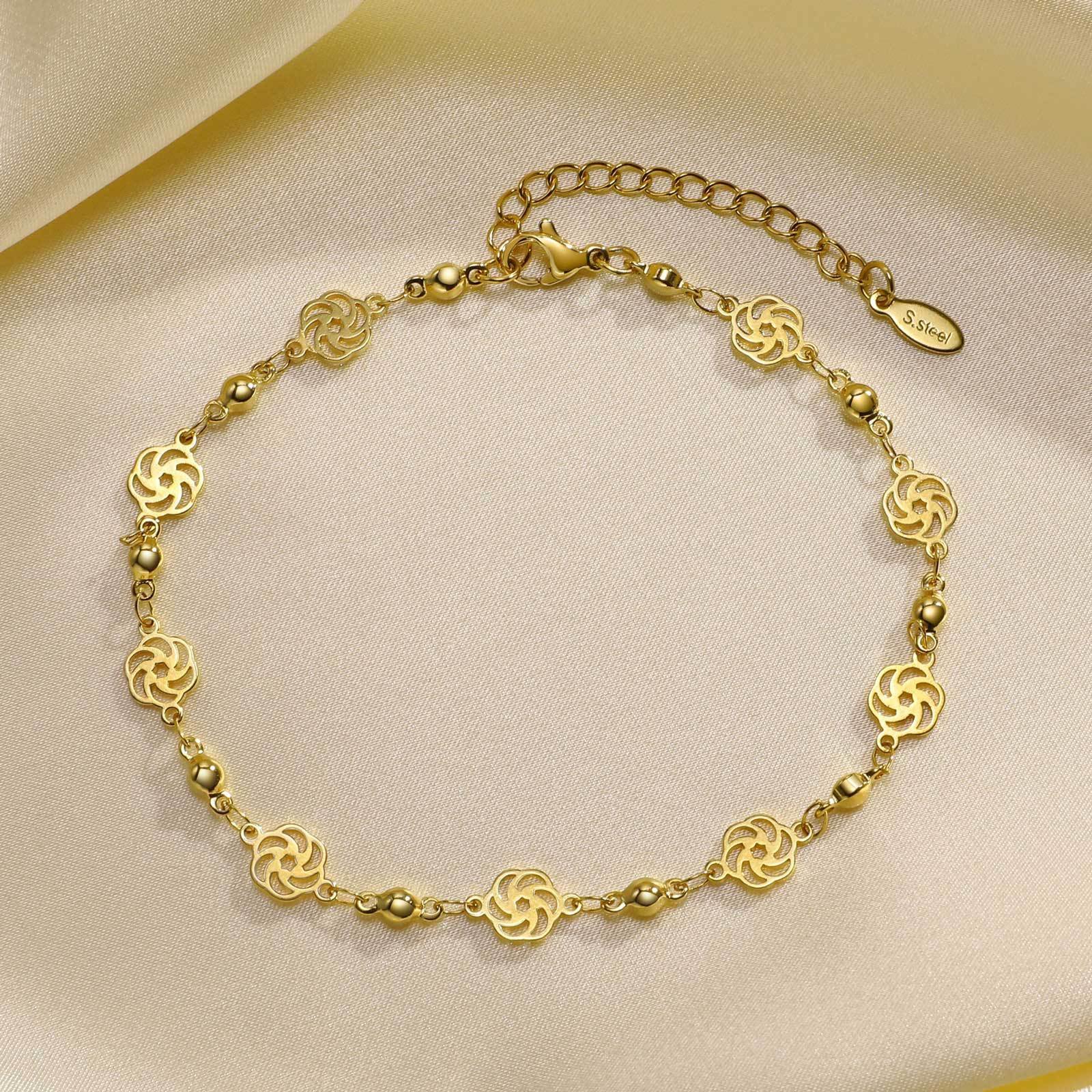 WA41 - Golden - Anklet for Women