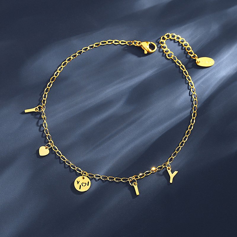 WA73 - Gold - Anklet for Women
