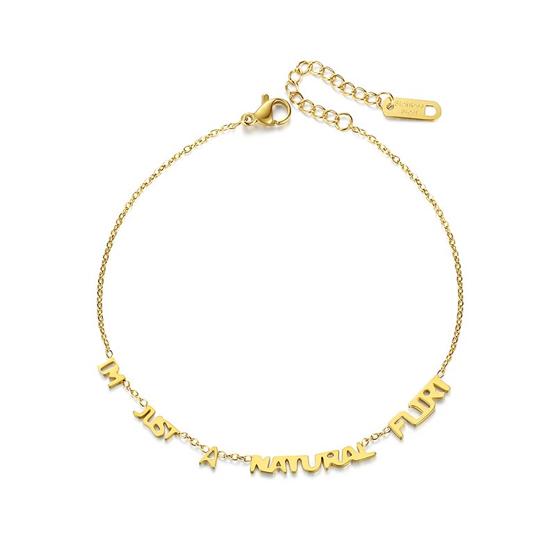WA74 - Gold - Anklet for Women