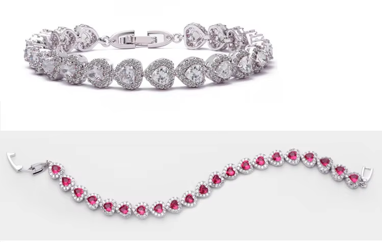 WB128 - Red Women Luxary Bracelet — image 5