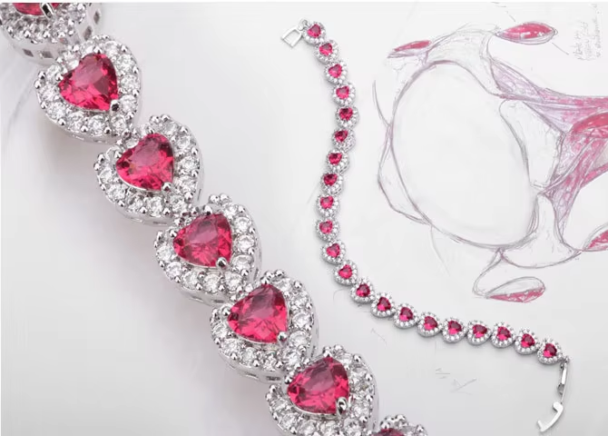 WB128 - White Women Luxary Bracelet — image 4
