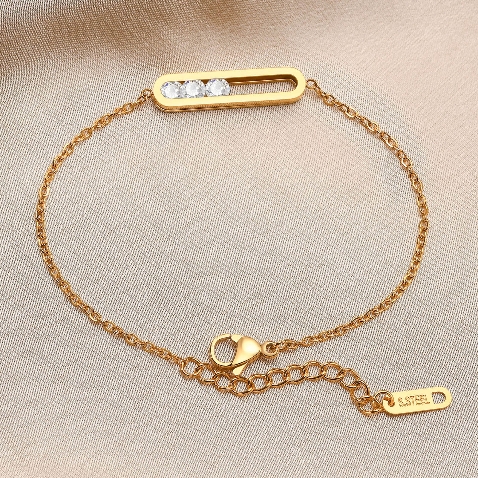 WB262 – Golden 316 Stainless Steel Bracelet — image 3