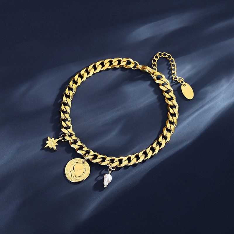 WB290 – Golden 316 Stainless Steel Bracelet